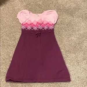 Girls sweater dress